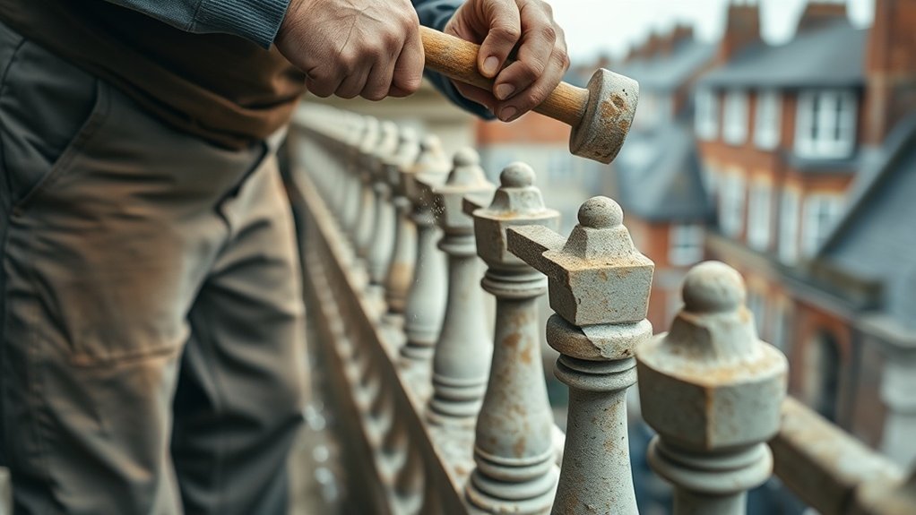 Balustrade Repair South Kensington
