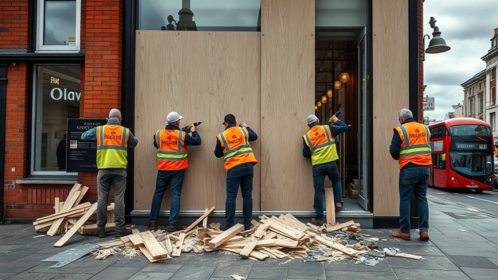 Boarding Up Security South Kensington