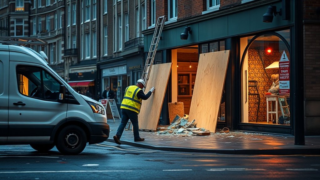Boarding Up Service South Kensington