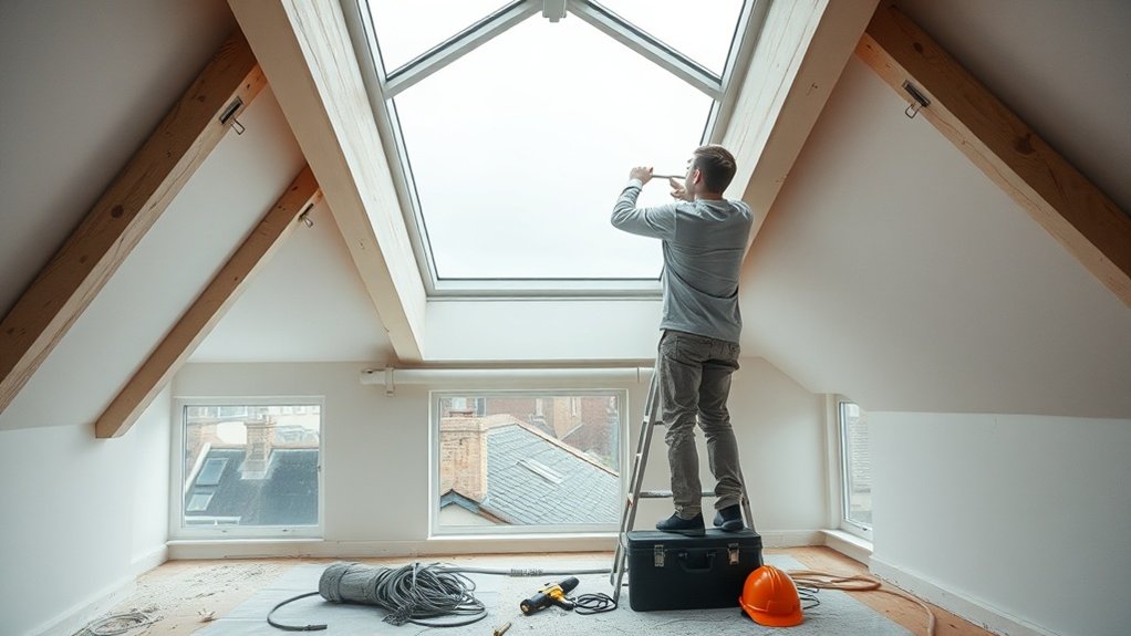 Electric Skylight Installation South Kensington