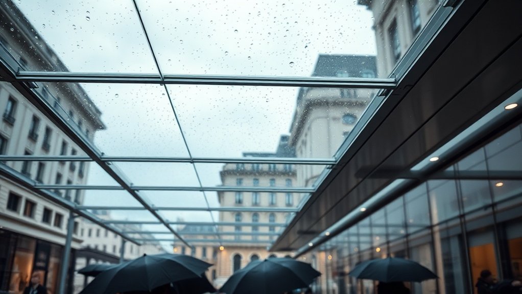 Glass Canopies South Kensington