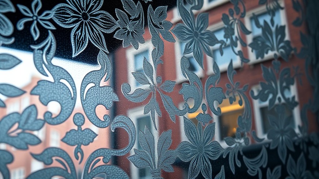 Patterned Decorative Glass South Kensington