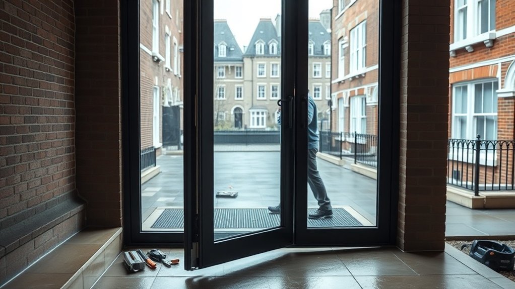 Pivot Door Installation South Kensington