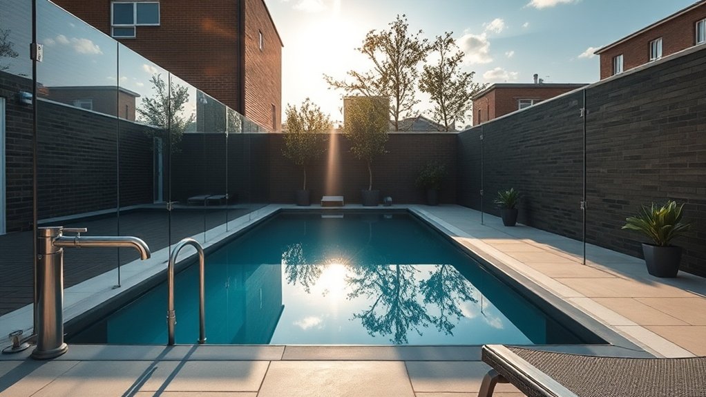 Pool Glass Fencing South Kensington