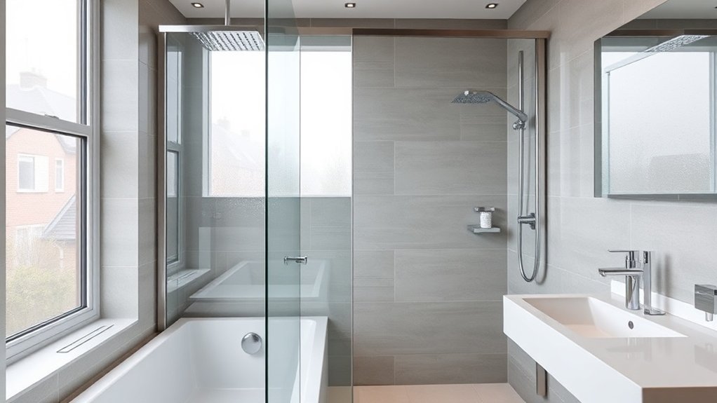 Semi-Frameless Shower Screens South Kensington