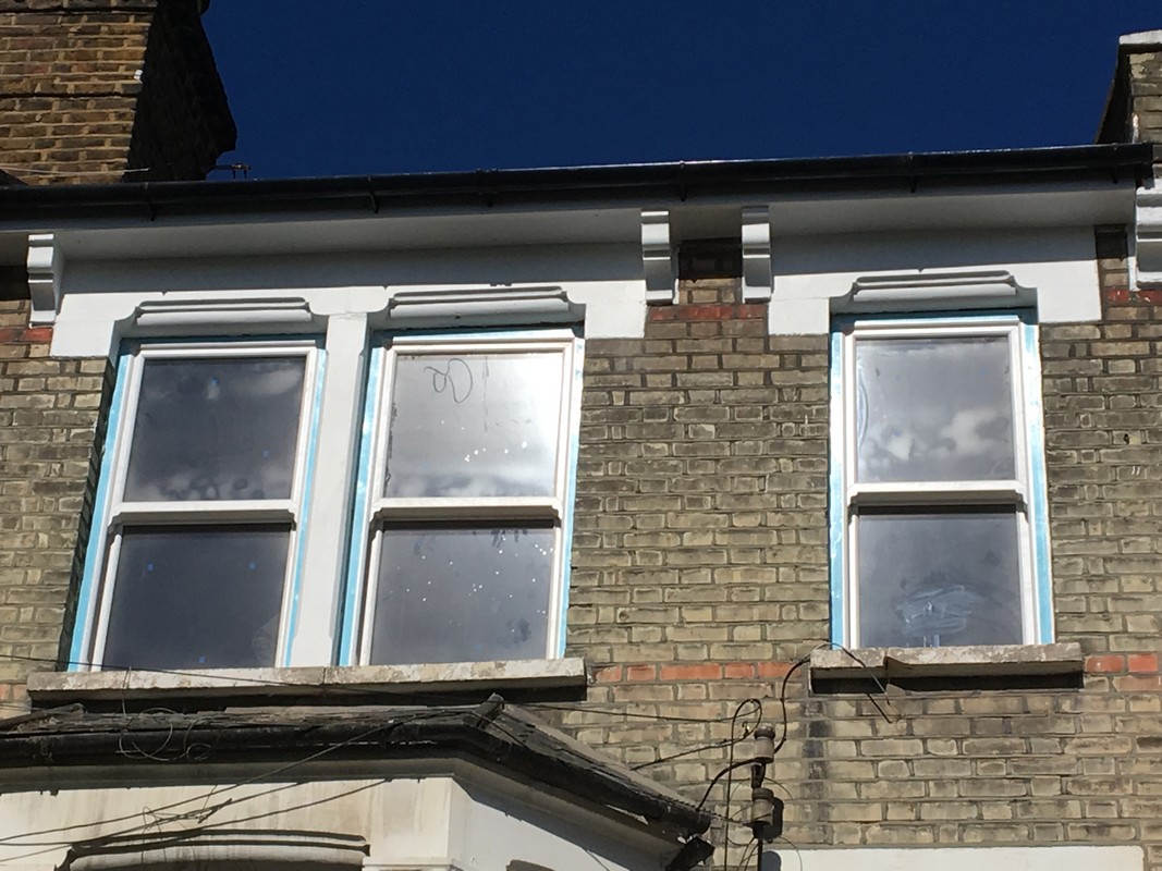 New uPVC sash windows fitted on Victorian terrace in South Kensington